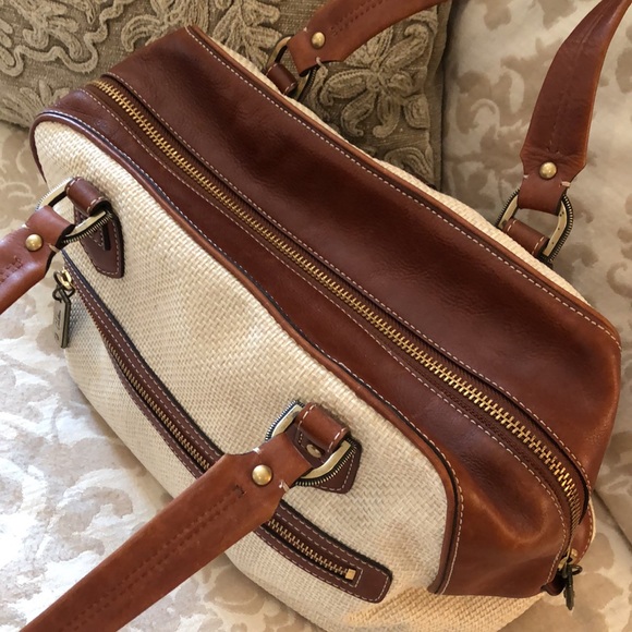 Cole Haan tweed and leather handbag - Picture 7 of 12